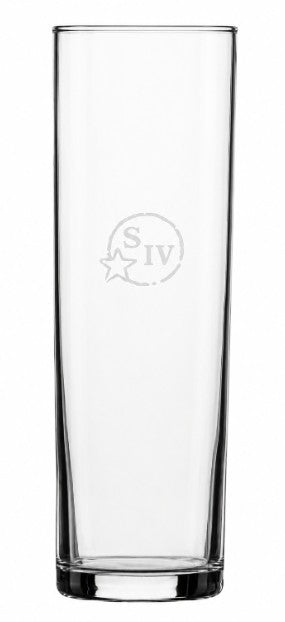 Satin Etch Collins Glass