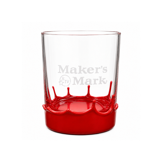 Maker's Mark Dipped Rocks Glass