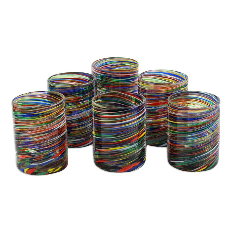 Hypnotic Hand Blown Glass