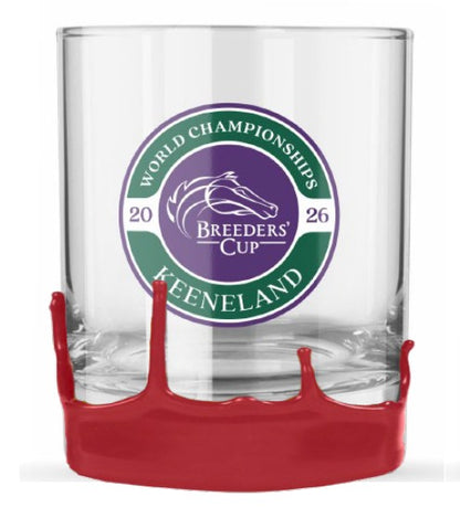 Breeder's cup X Maker's Mark Event Logo Glass