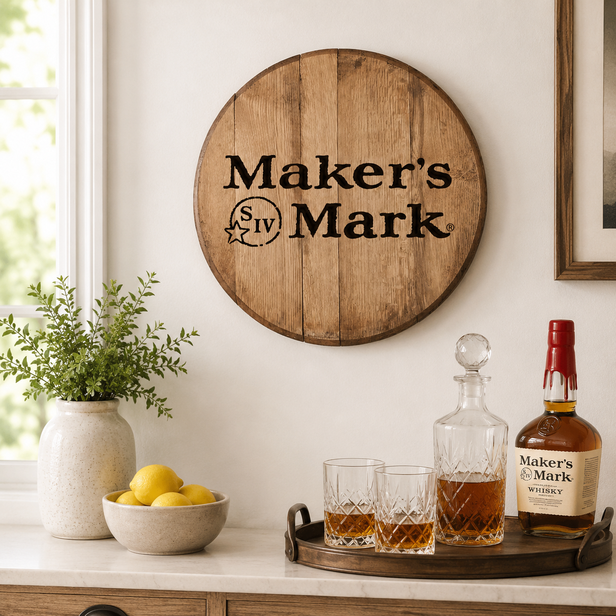 MM Stacked Logo Barrel Head