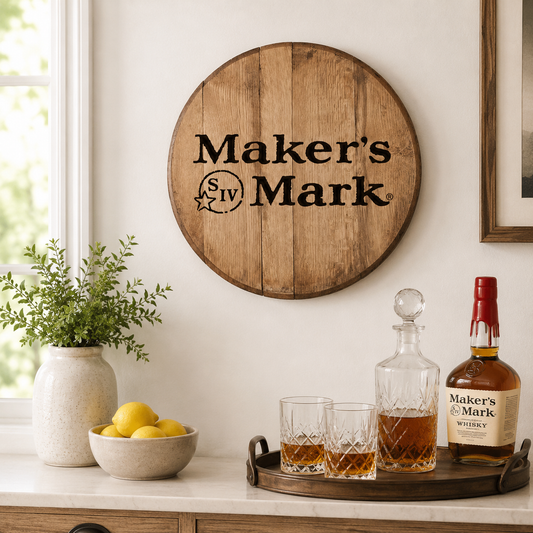MM Stacked Logo Barrel Head