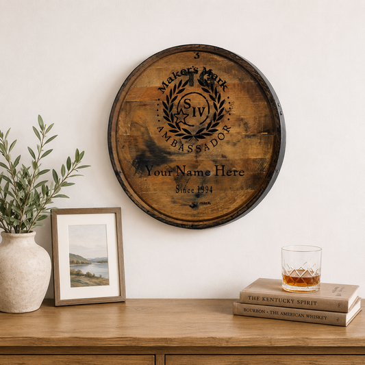 Personalized Ambassador Authentic Barrel Head