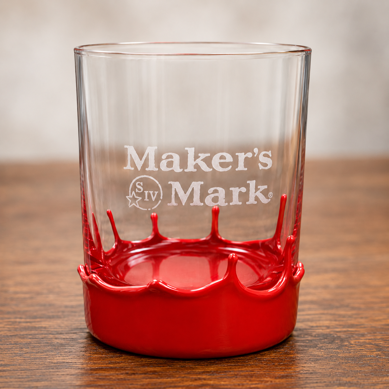 Maker's Mark Dipped Rocks Glass