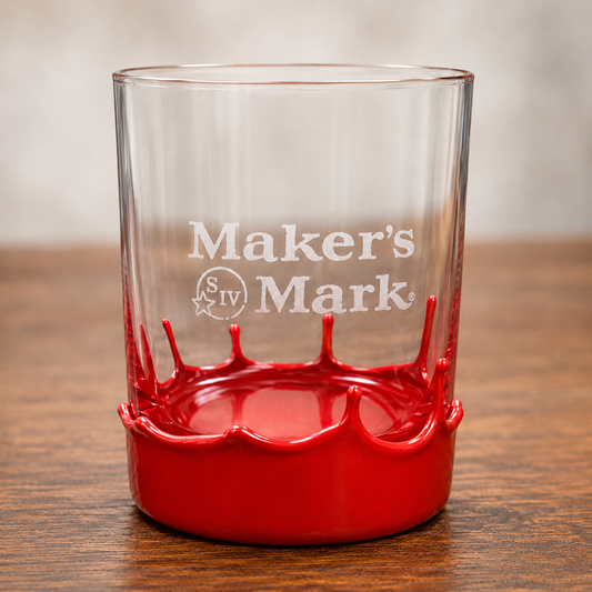 Maker's Mark Dipped Rocks Glass