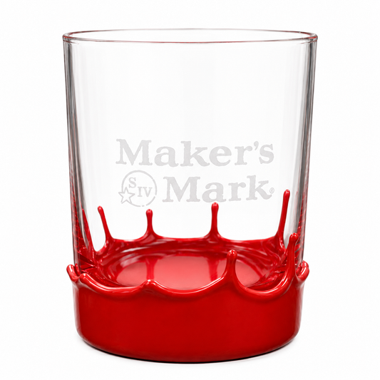 Maker's Mark Dipped Rocks Glass