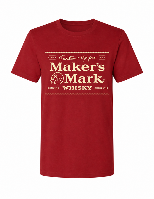 B Corp Maker's Mark Signature Label Tee