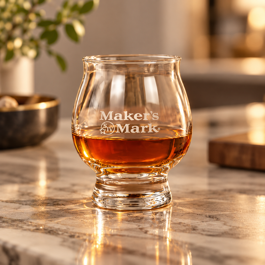 Official Maker's Mark Bourbon Tasting Glass