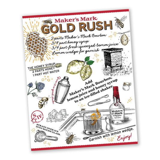 B Corp Gold Rush Bar Towel