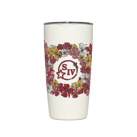 Maker's Mark Margie Samuels Floral MiiR B Corp Tumbler