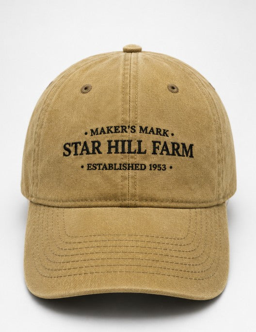 Star Hill Farm Waxed Canvas Hat