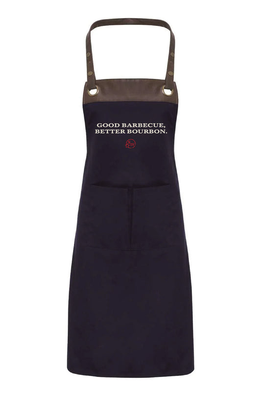Good Barbecue Better Bourbon Apron