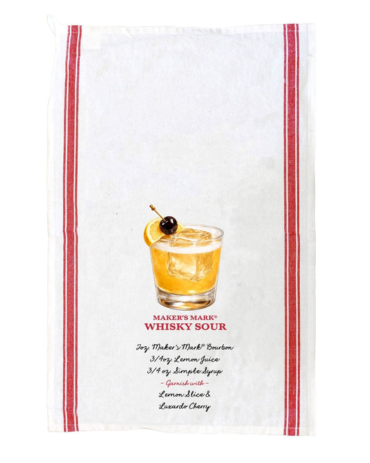 Whisky Sour Bar Towel