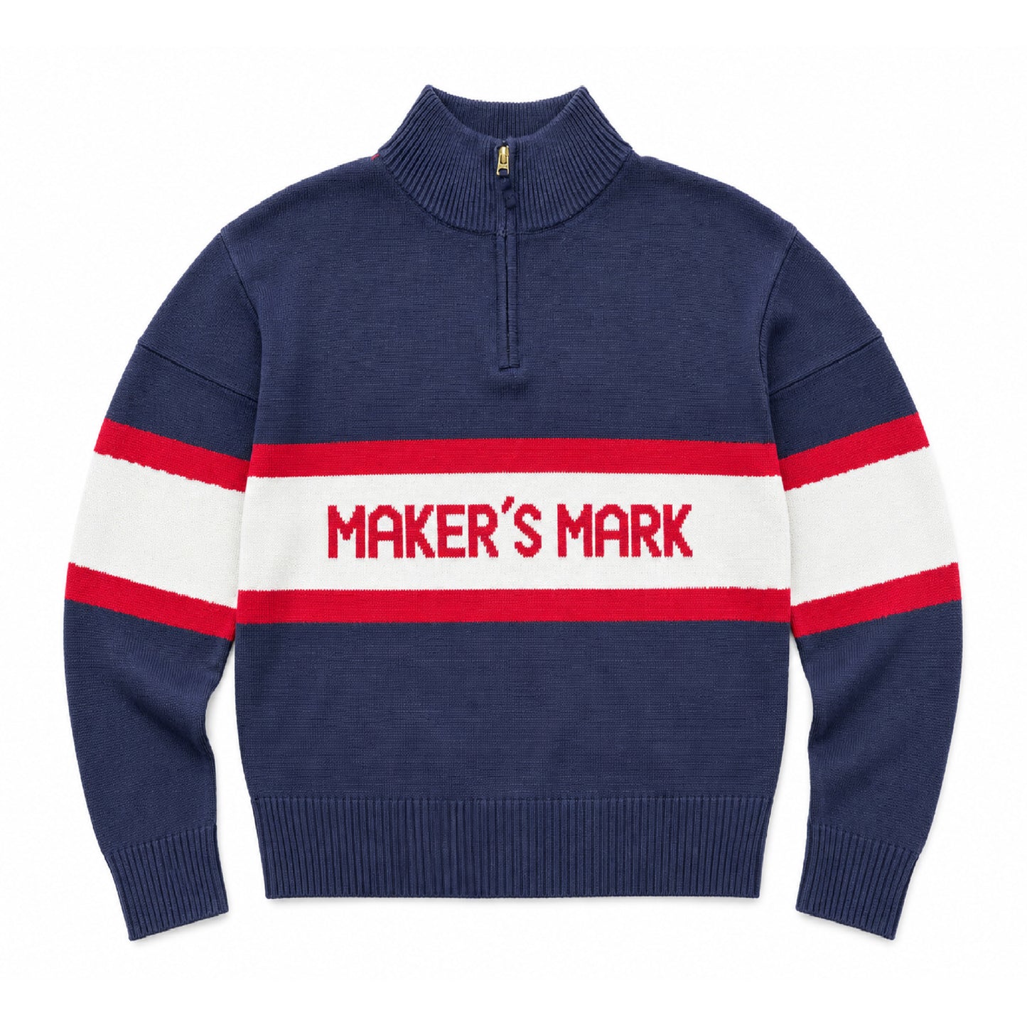 Maker's Mark Madison Quarter Zip Sweater