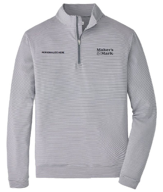 Peter Millar Sugar Stripe Perth Quarter Zip