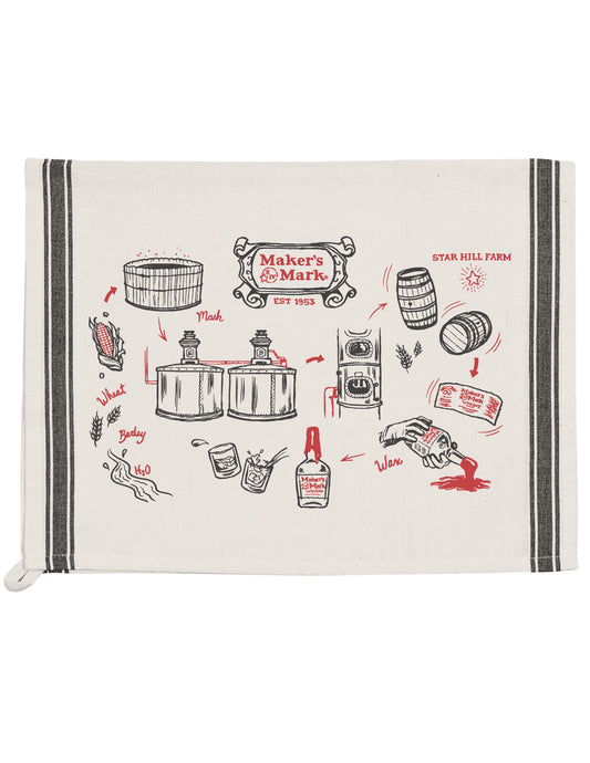 Maker's Mark Distillery Bar Towel