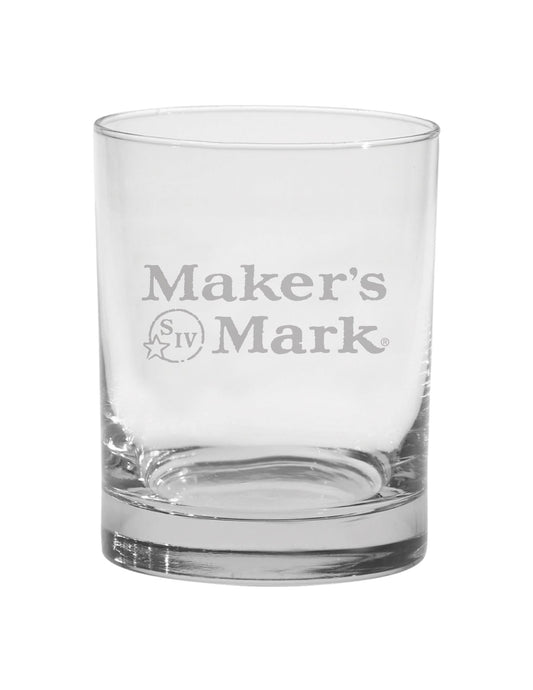 Satin Etched Maker's Mark Glass