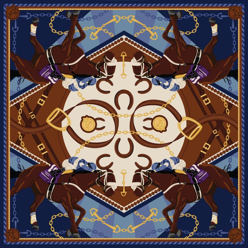 Maker's Mark X Breeders' Cup Scarf