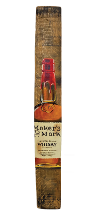 HAND PAINTED BOTTLE STAVE