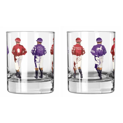 Breeders' Cup x Maker's Mark Jockey Rocks Glass