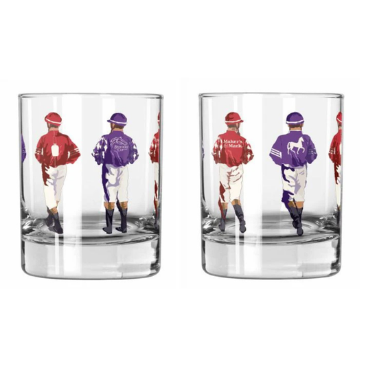 Breeders' Cup x Maker's Mark Jockey Rocks Glass