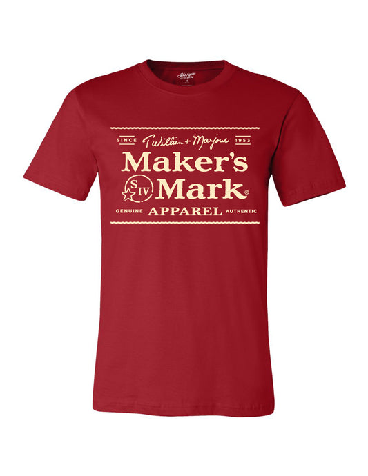 B Corp Maker's Mark Signature Label Tee